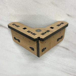 Mini 3D Assembly Square Compacmel Lissa Oak faced LIMITED VERSION
