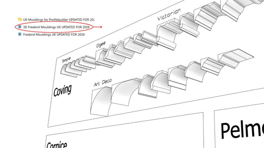 Mouldings for SketchUp