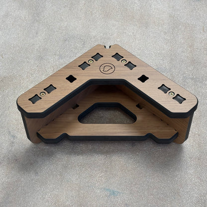 Limited Edition PRE-ASSEMBLED Compacmel Mini 3D Assembly Square, 'Lissa Oak' faced
