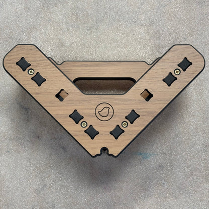 Limited Edition PRE-ASSEMBLED Compacmel Mini 3D Assembly Square, 'Lissa Oak' faced