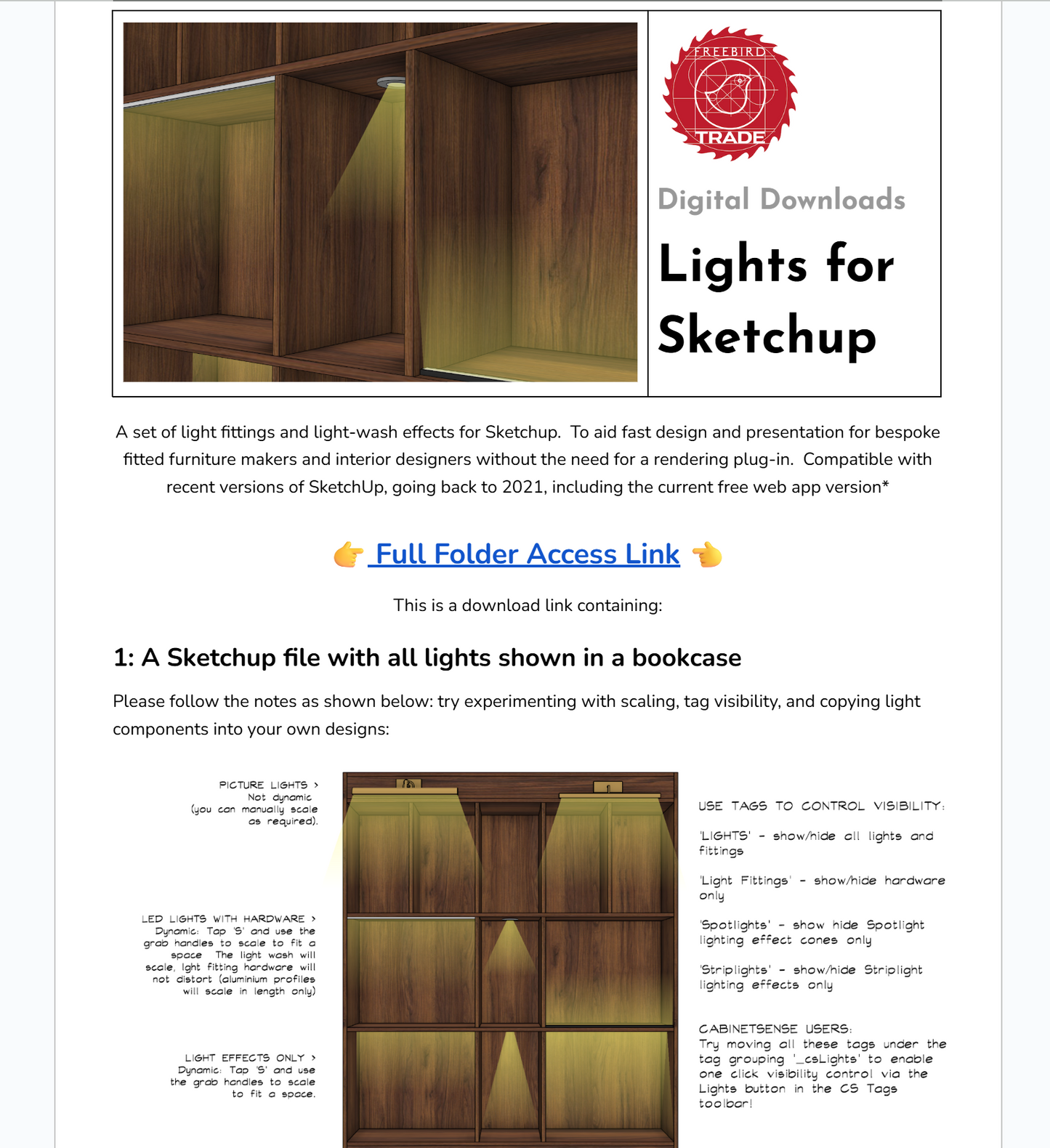 Lights for SketchUp