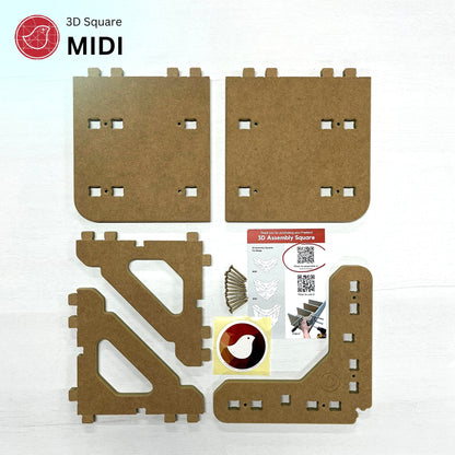 Original Midi 3D Assembly Square