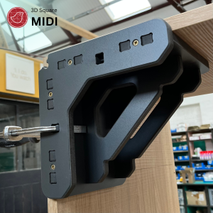 Midi 3D Assembly Square Compacmel (Light Grey) LIMITED VERSION (minor cosmetic damage)
