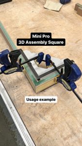 Mini 3D Assembly Square Compacmel (Light Grey) LIMITED VERSION (minor cosmetic damage)
