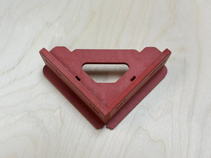 Limited Edition Red Valchromat Mini 3D Assembly Square