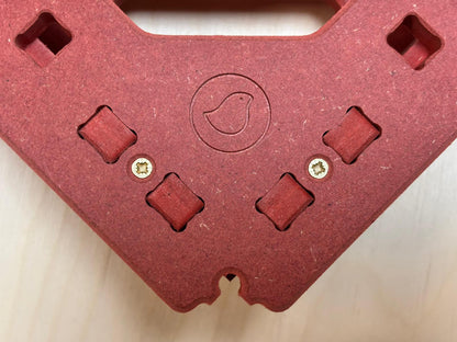 Limited Edition Red Valchromat Mini 3D Assembly Square