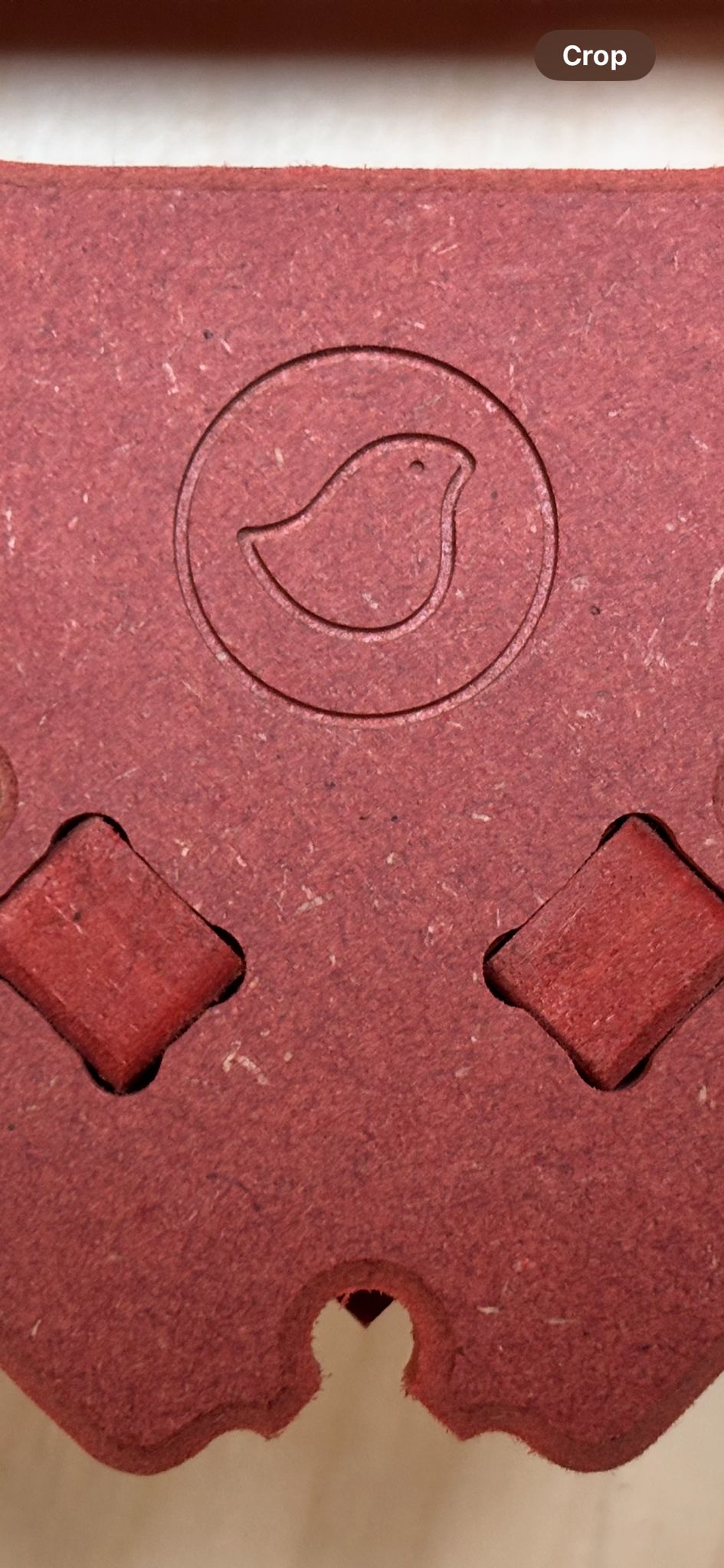 Mini Red Valchromat 3D Assembly Square - Limited edition