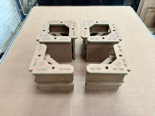 4 Mini + 4 MIDI Original 3D Squares 'The Growing Business' – Bundle pack