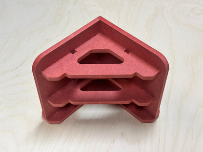 Limited Edition Red Valchromat Midi 3D Assembly Square