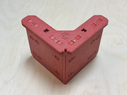 Limited Edition Red Valchromat Midi 3D Assembly Square